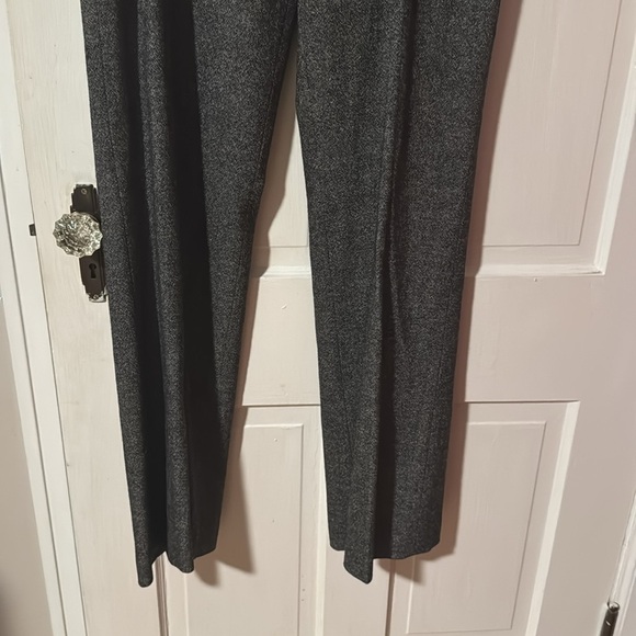 Ann Taylor NWT Modern Fit Gray Women's Trouser Pant Size 10 Zipper Back Pocket - Picture 3 of 12